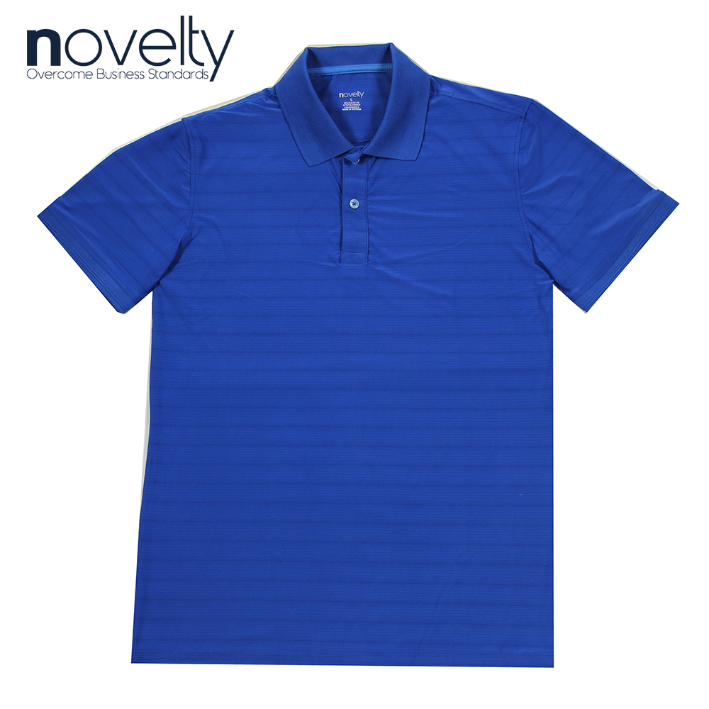 Áo Polo nam Novelty Regular fit màu xanh dương NATMMDMPSR210056N