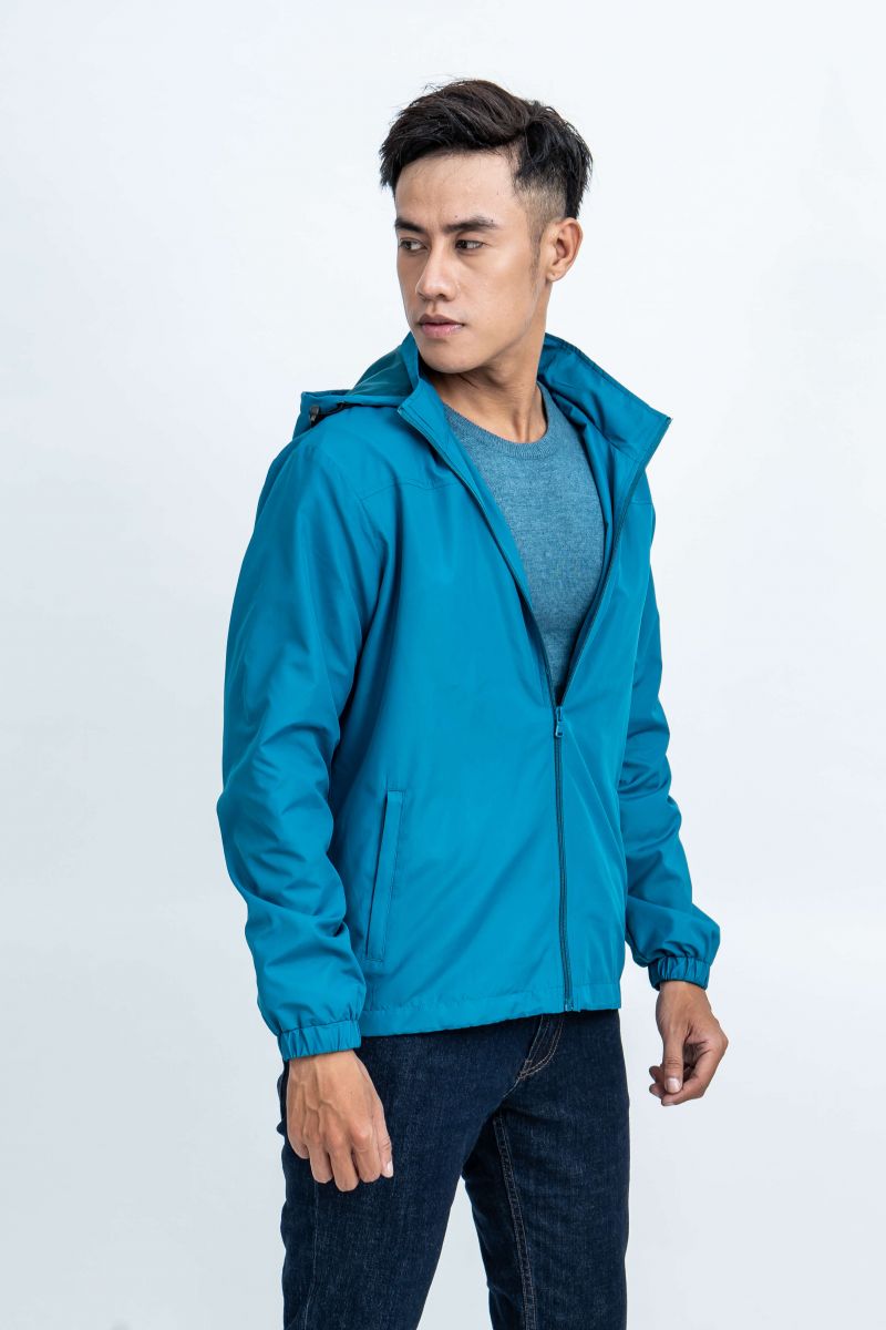 Áo Jacket nam Novely 02 lớp màu xanh ve chai NJKMMDMPLR1806442