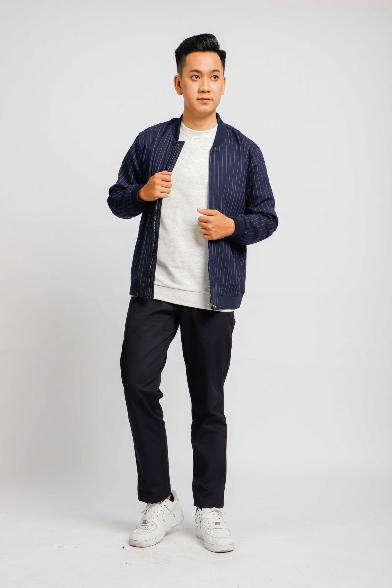 Áo Jacket Bomber họa tiết Novelty NJKMSLMT3R2204162