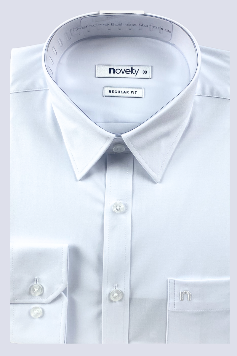 Áo sơ mi nam dài tay Novelty Regular fit Modal NSMMMWMT3R240389D