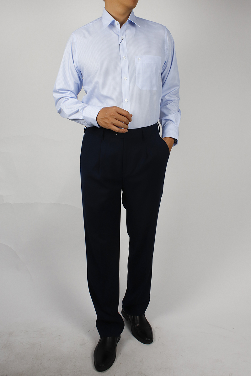 Áo sơ mi nam dài tay Novelty Classic hoa văn NSMMINMMRC230385D