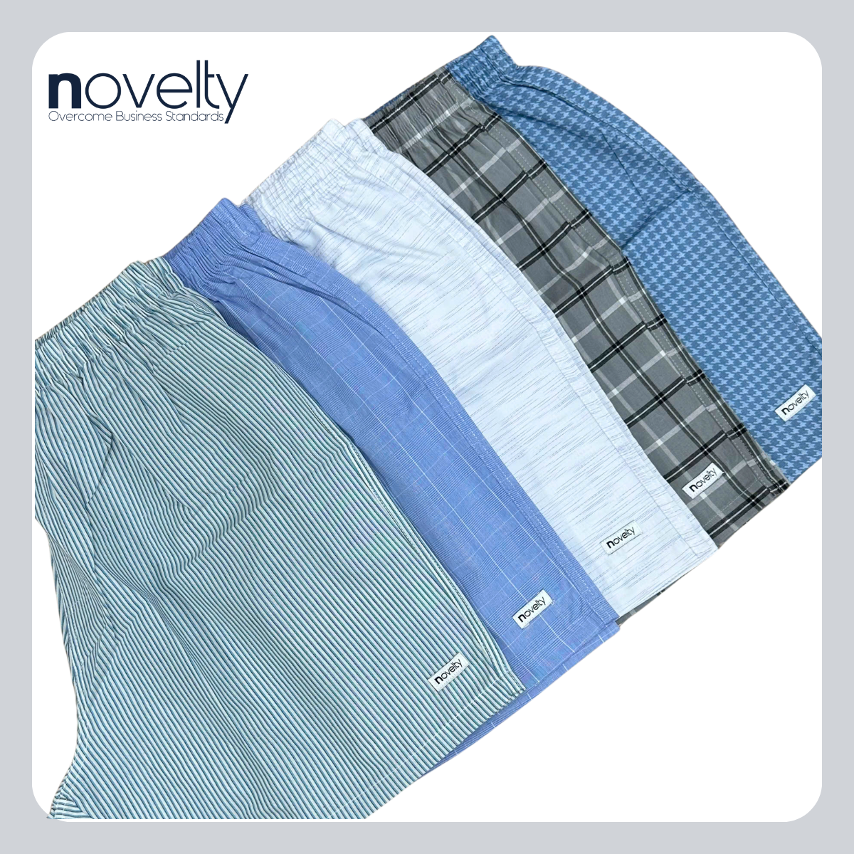 Quần đùi nam Novelty Hoa Văn NQDMPMMCVC250255V