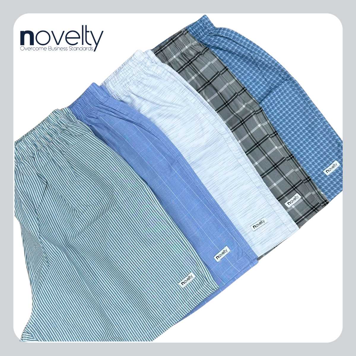 [HÈ NÓNG- DEAL MÁT] COMBO ÁO THUN COTTON CỔ TRÒN & QUẦN ĐÙI NOVELTY
