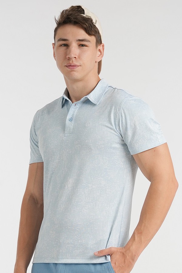 Áo Polo Thể thao Nam Novelty Regular fit họa tiết Hoa văn NATMINMPSR240167N