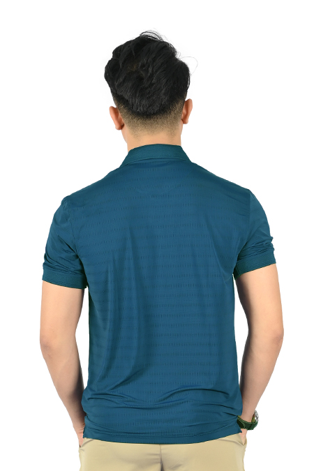 Áo Polo nam Novelty Regular Regular fit màu xanh NATMMDMPSR210057N