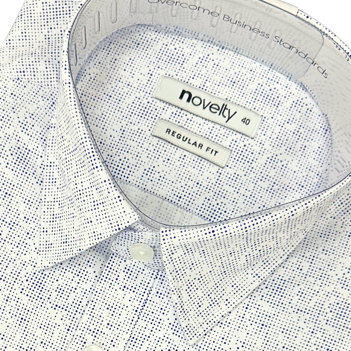 Áo sơ mi nam dài tay Novelty Regular fit T/C NSMMINMTCR250175D
