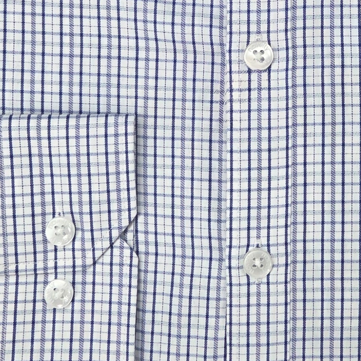 Áo sơ mi nam dài tay Novelty Regular fit T/C Caro NSMMCNMTCR250177D