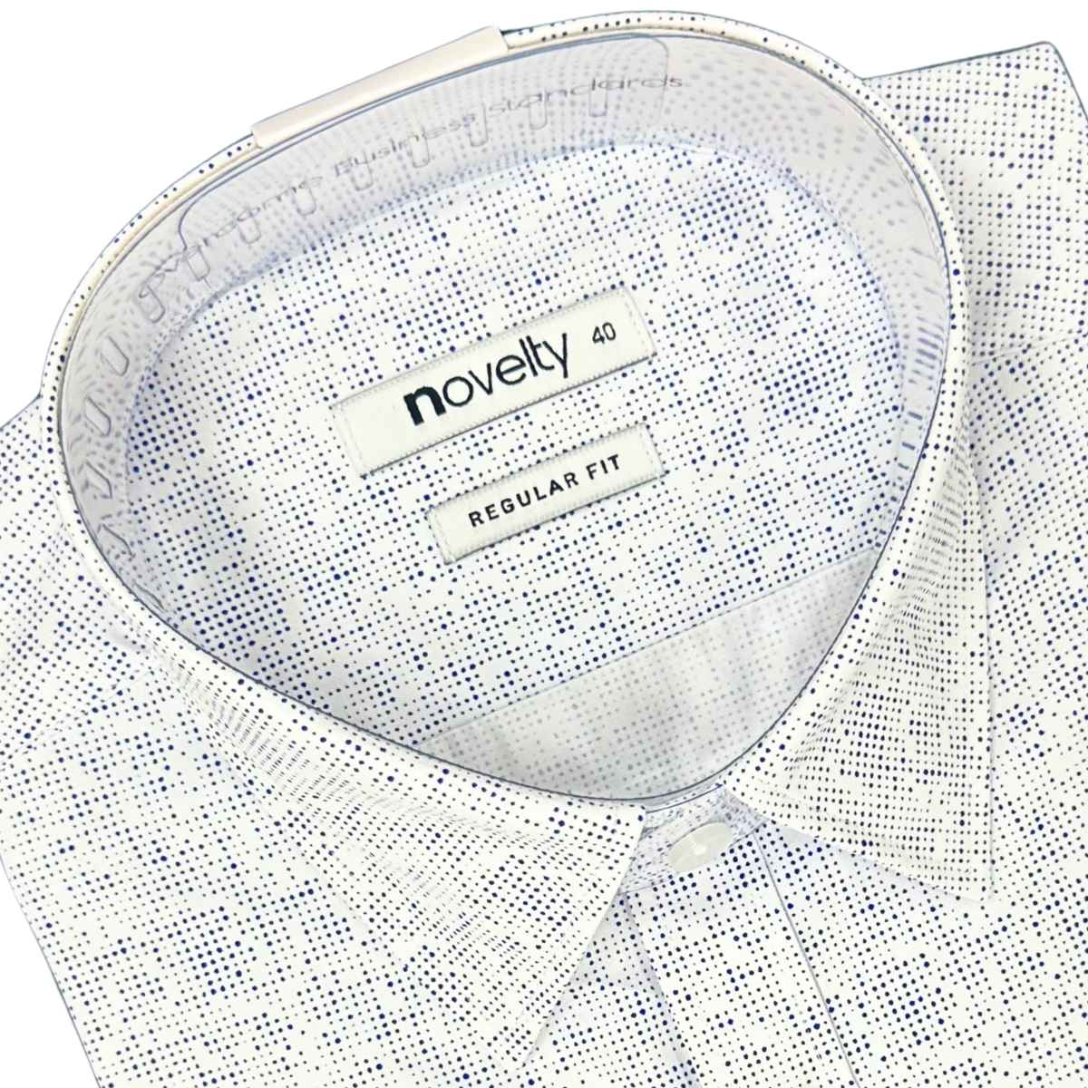 Áo sơ mi nam ngắn tay Novelty Regular fit T/C NSMMINMTCR250182N
