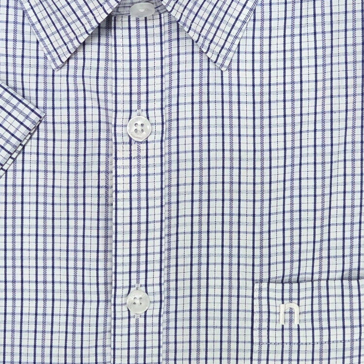 Áo sơ mi nam ngắn tay Novelty Regular fit T/C NSMMCNMTCR250184N