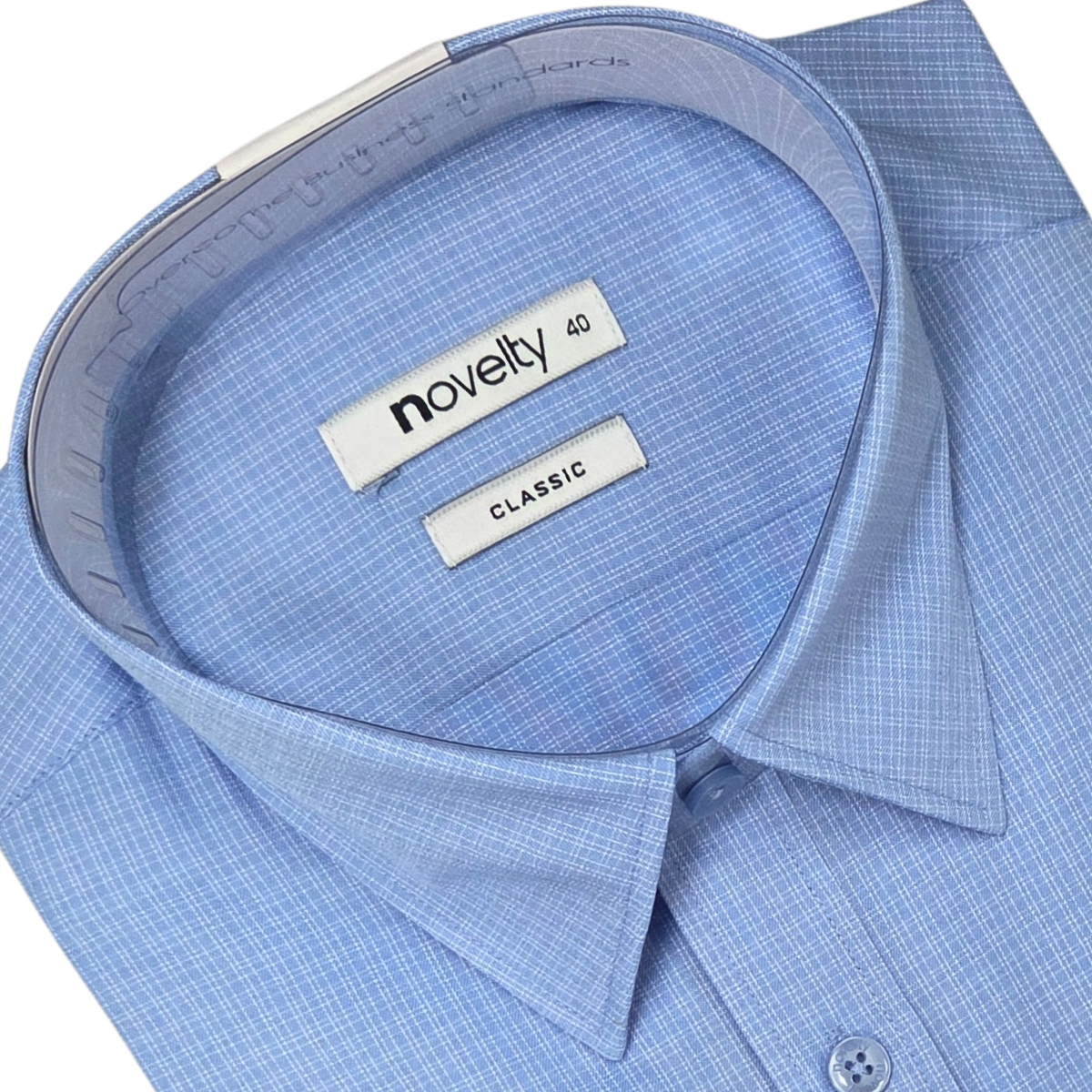 Áo sơ mi nam ngắn tay Novelty Classic T/C NSMMCNMTCC250186N