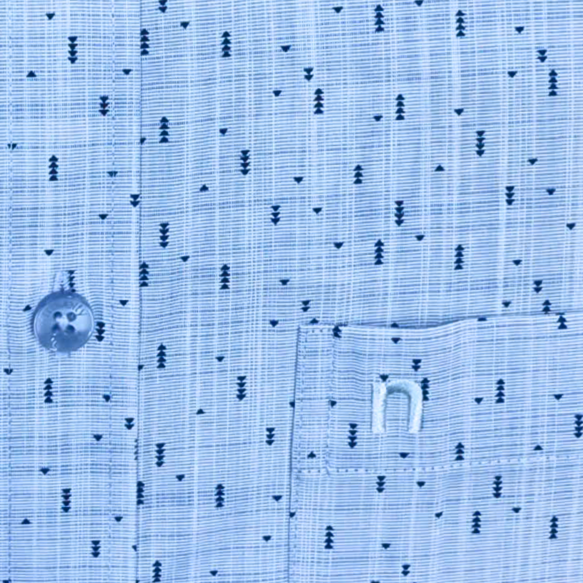 ÁO SƠ MI NAM NGẮN TAY NOVELTY CASUAL BAMBOO HOA VĂN NSMMINMT3B250280N