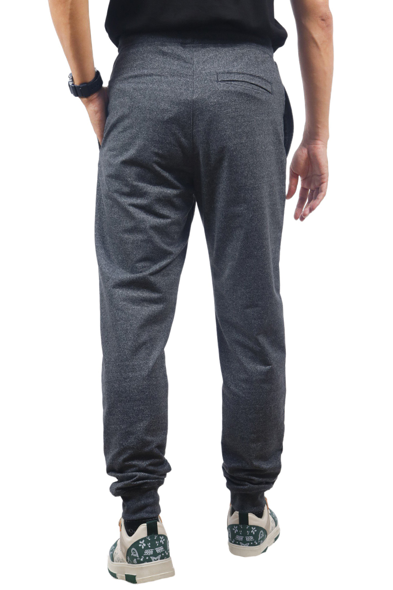 Quần jogger nam Novelty Regular fit xám đậm NQGMMDMT3R230544Q