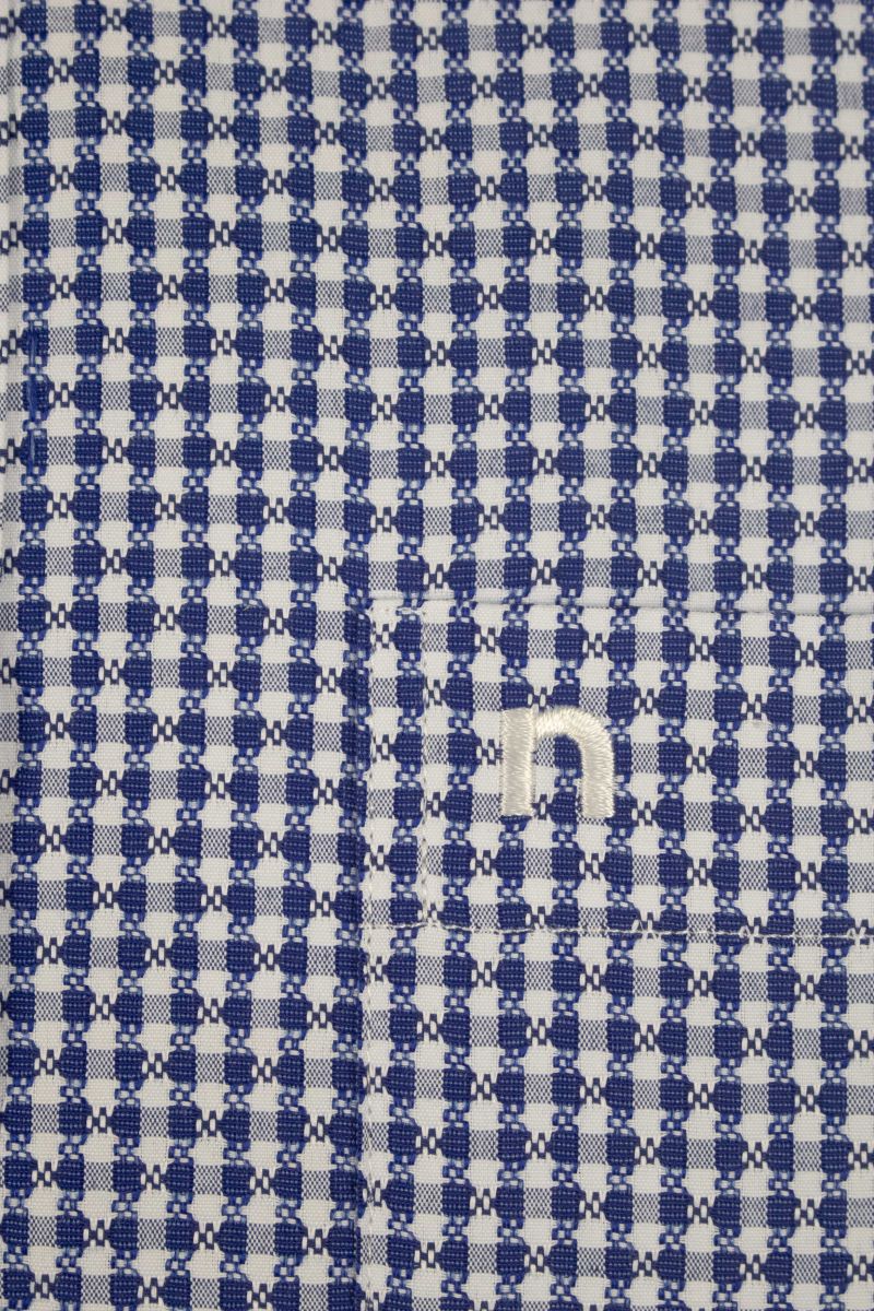 Áo sơ mi Nam dài tay Novelty caro nhỏ NSMMCNMTCR230423D