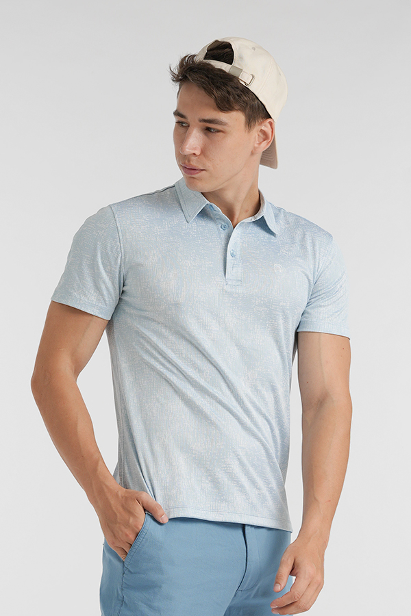 Áo Polo Thể thao Nam Novelty Regular fit họa tiết Hoa văn NATMINMPSR240167N