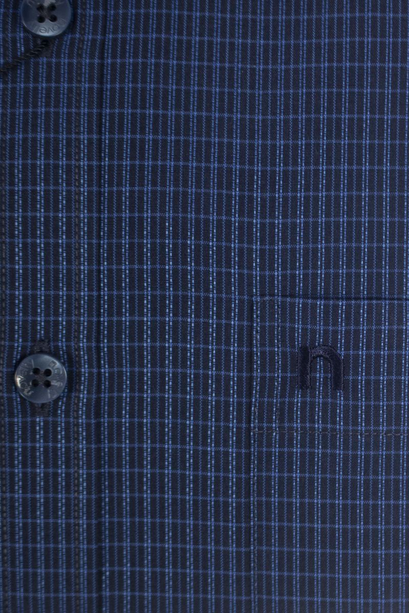 Áo sơ mi Nam dài tay Novelty caro nhỏ NSMMCNMTCR230413D