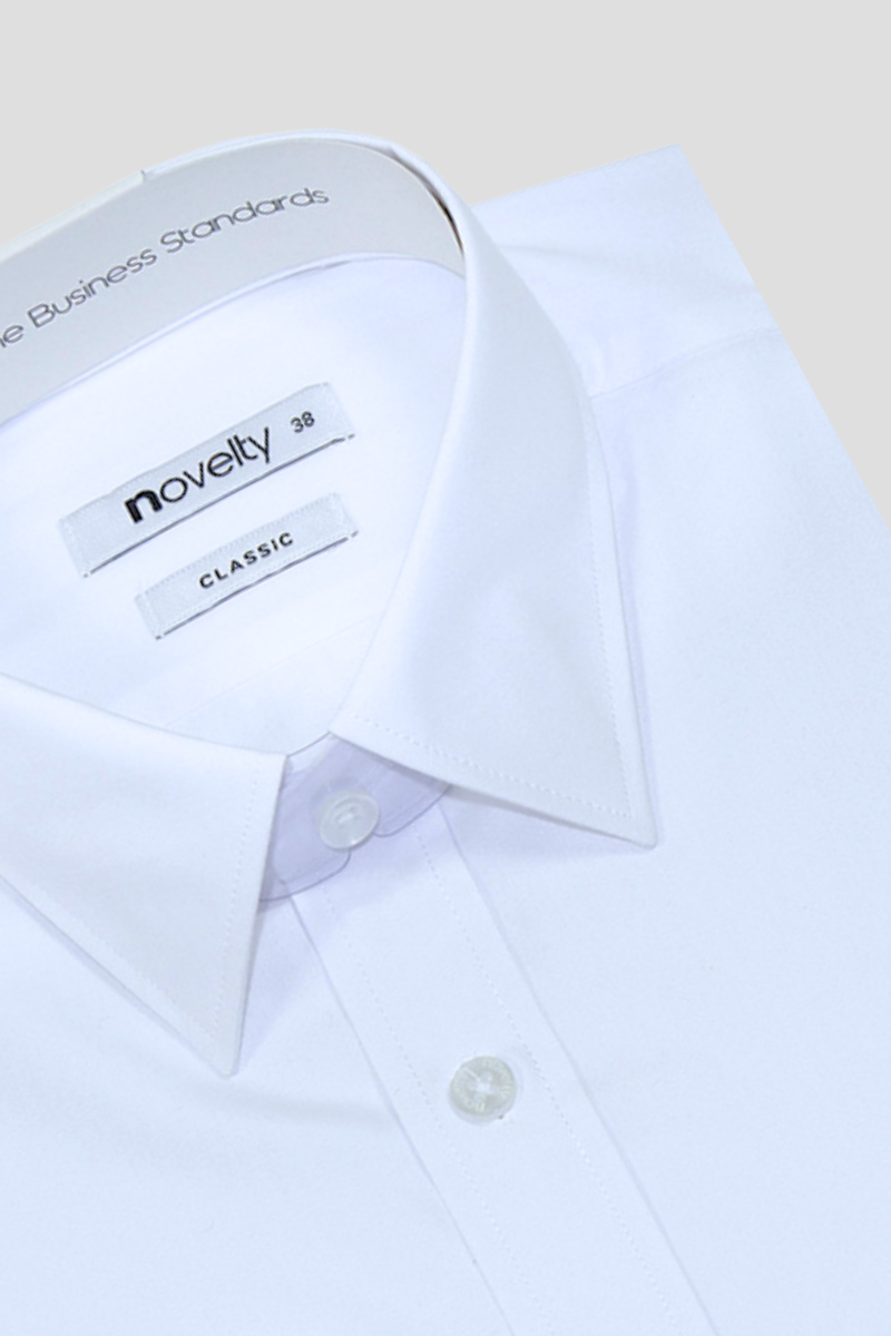 Áo sơ mi trắng dài tay Novelty Classic NSMMTTMTCC190629D