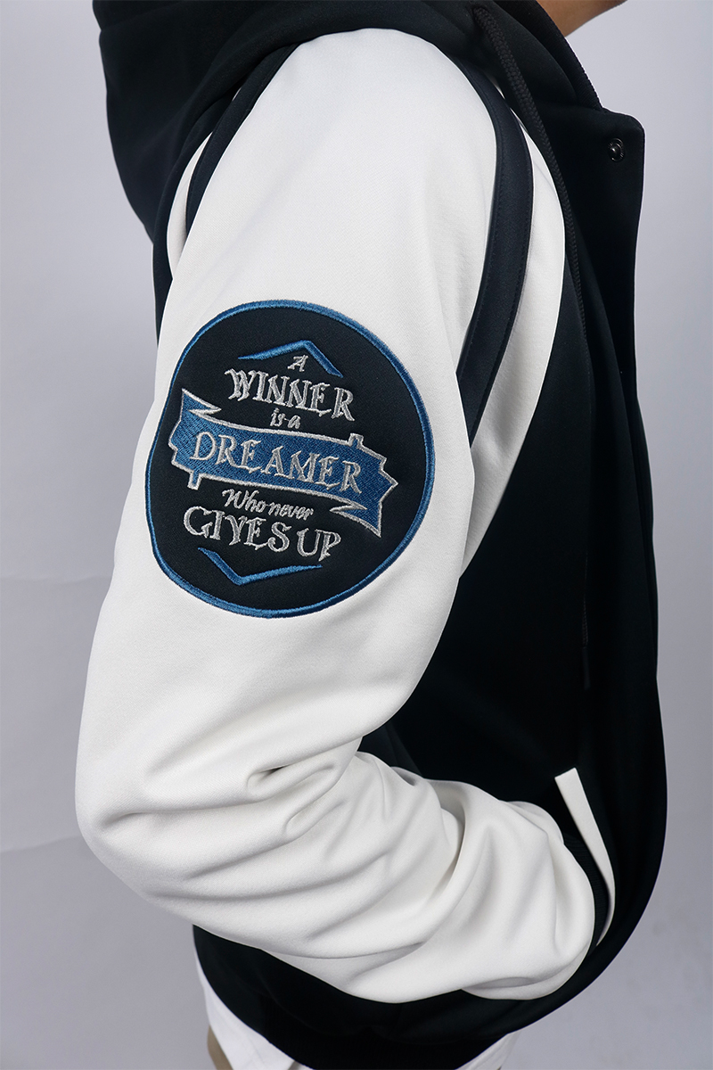 Jacket nam 2 lớp nỉ Novelty Casual Đen NJKMMDMPLB2307042