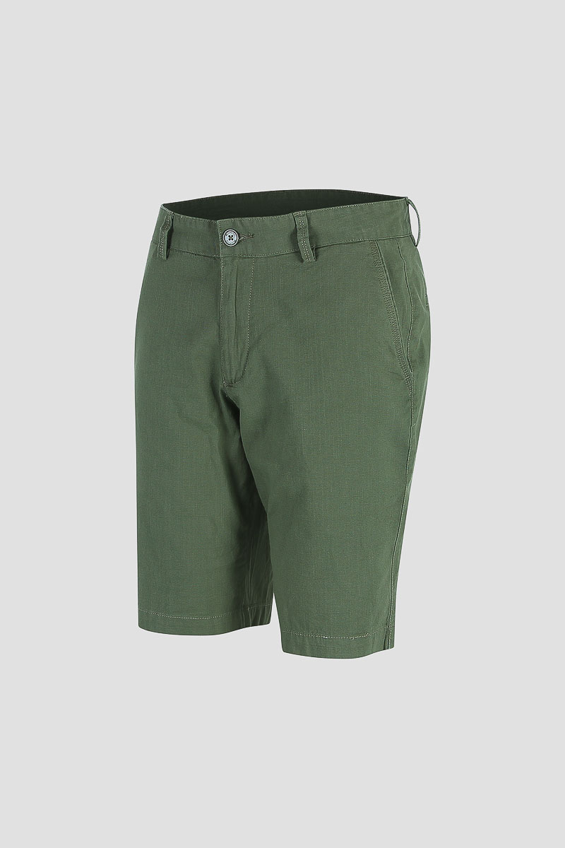 Quần short khaki nam Novelty màu xanh rêu NSKMMTMCSR1813930
