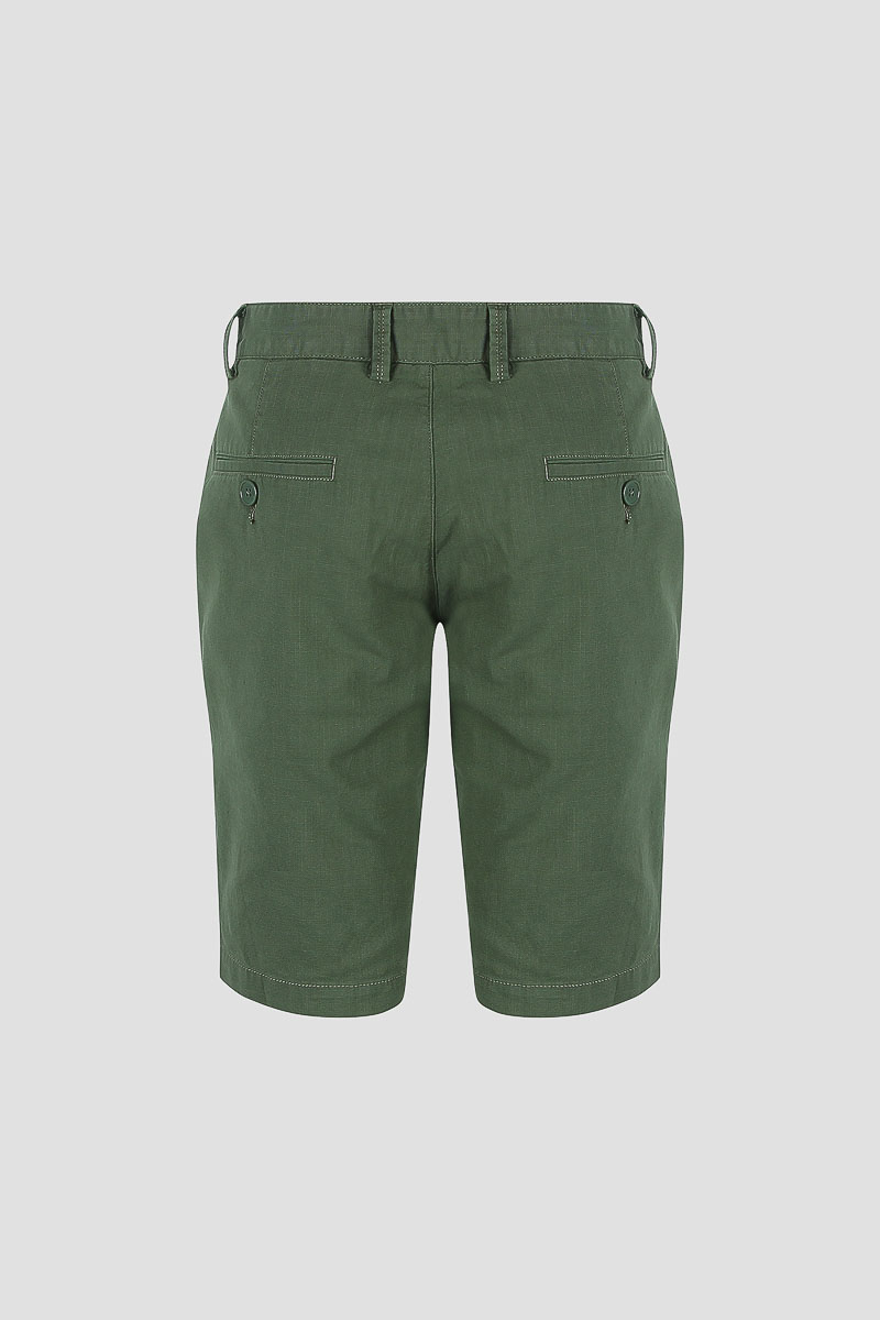 Quần short khaki nam Novelty màu xanh rêu NSKMMTMCSR1813930