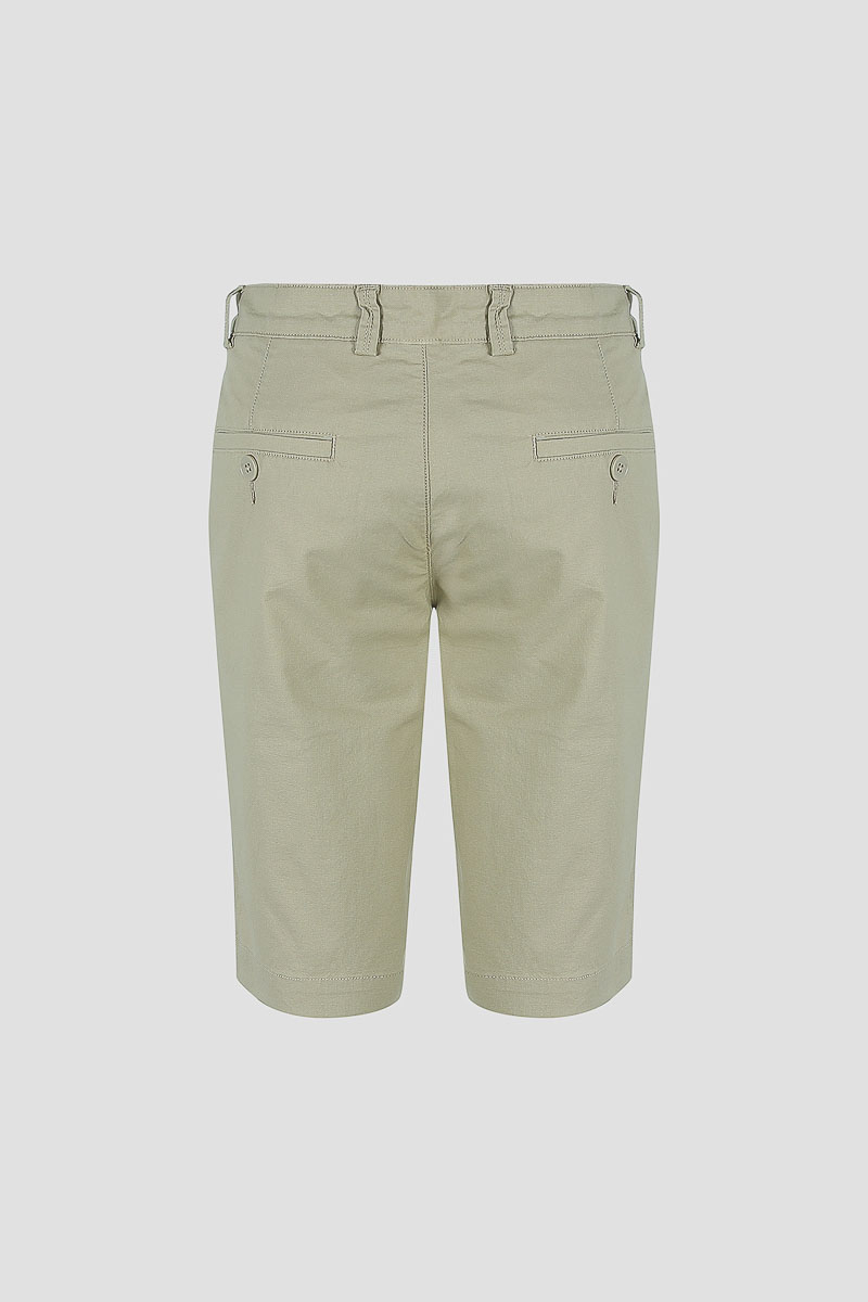 Quần short khaki nam Novelty màu trắng kem NSKMMNMCSR1813830
