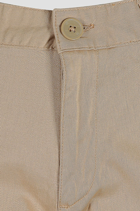 Quần short khaki nam Novelty màu vàng kem NSKMMTMCSR1809540