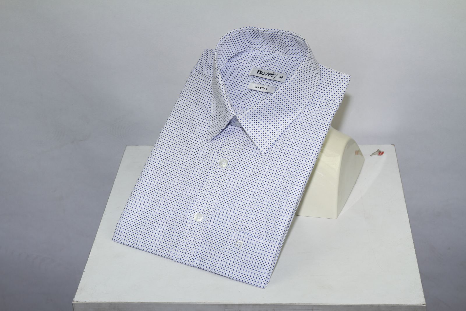 Áo sơ mi nam ngắn tay Novelty Casual hoa văn NSMMHTNSPB220279N