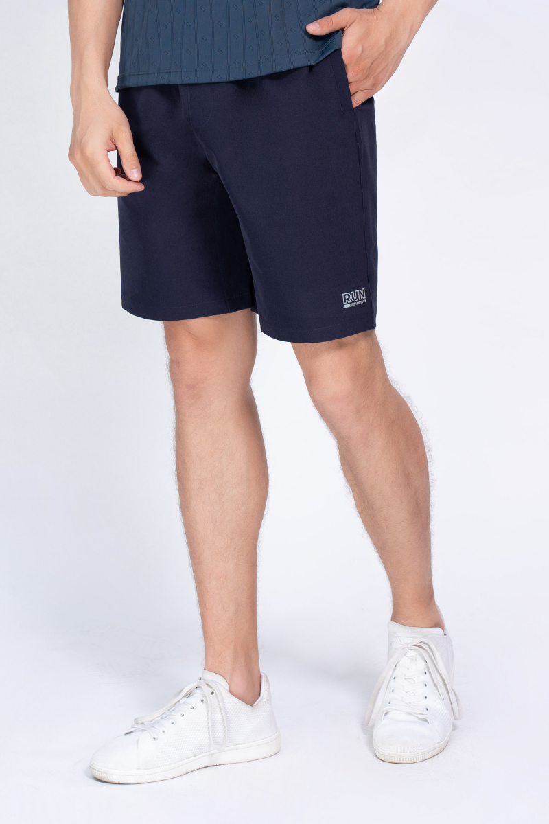 Quần short Thể thao Nam Novelty Regular fit xanh đen NSHMMDMPSR250038N