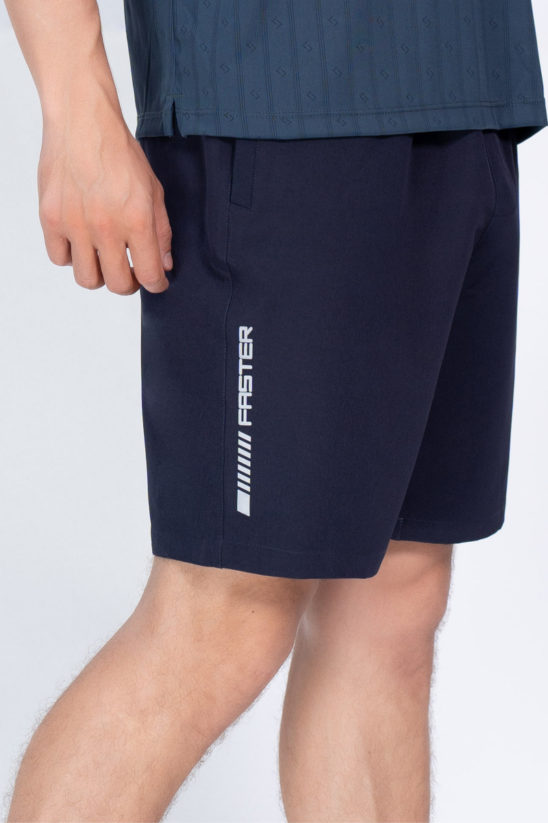 Quần short Thể thao Nam Novelty Regular fit xanh đen NSHMMDMPSR250038N