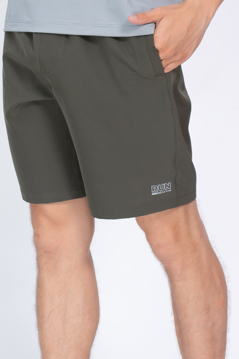 Quần short Thể thao Nam Novelty Regular fit màu rêu NSHMMDMPSR250041N