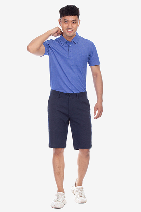 Quần Short Khaki caro nam Novelty NSKMHCMCSR1811950