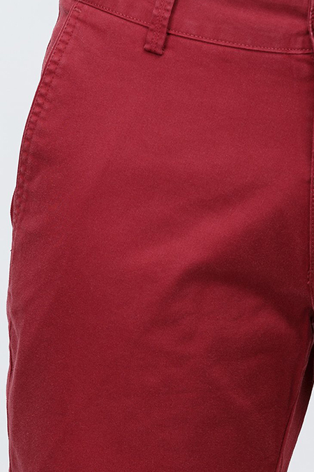 Quần Short Khaki nam Novelty màu đỏ đô NSKMMDNCSR1618710