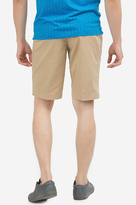 Quần Short Khaki nam Novelty màu kem NSKMMNMCTC1801251