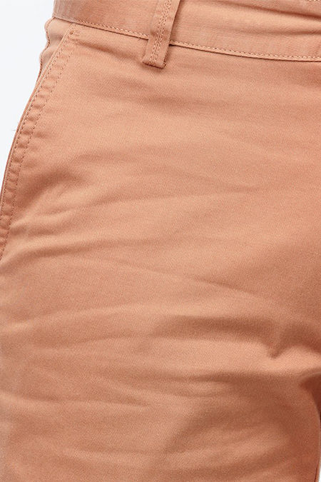 Quần Short khaki nam Novelty màu nâu nhạt NSKMMNNCSR1618670