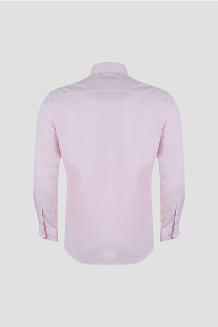Áo sơ mi nam dài tay Novelty Regular Fit màu hồng nhạt NSMMMNMTCR191273D