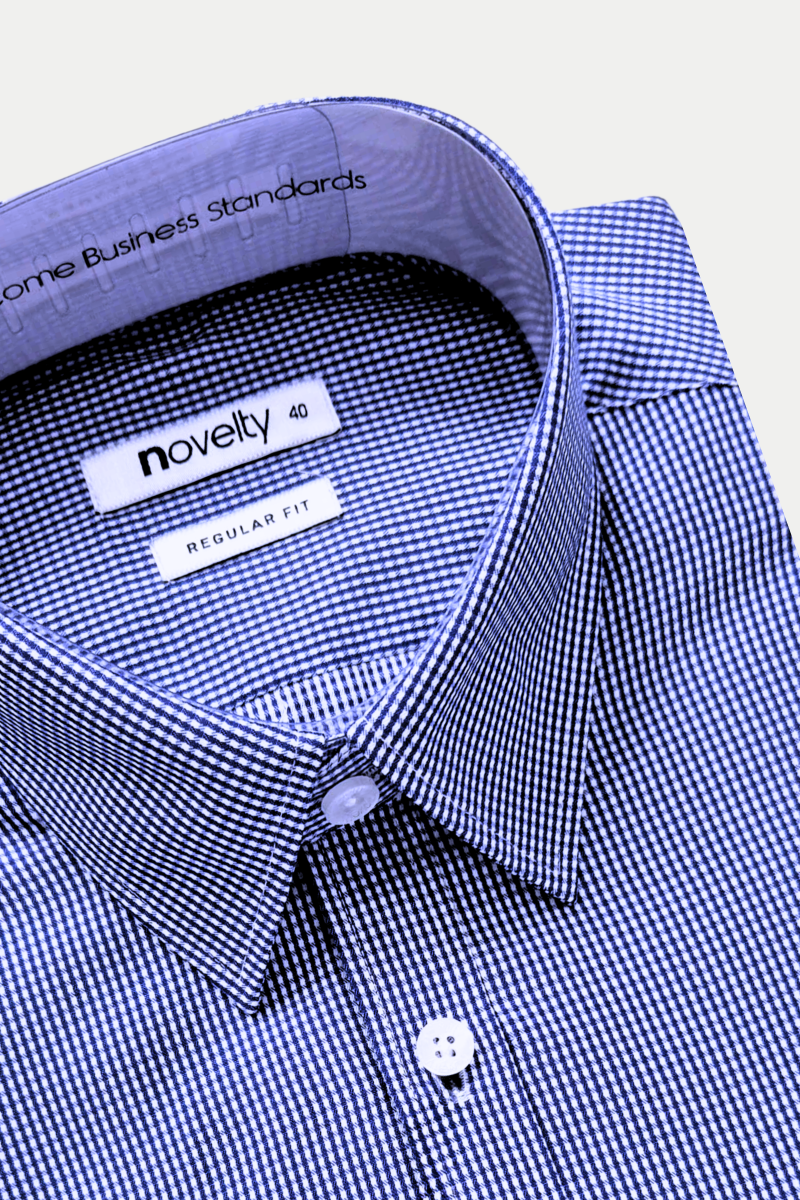 Áo sơ mi nam dài tay Novelty Regular fit Sọc nhỏ NSMMSNMTCR240609D
