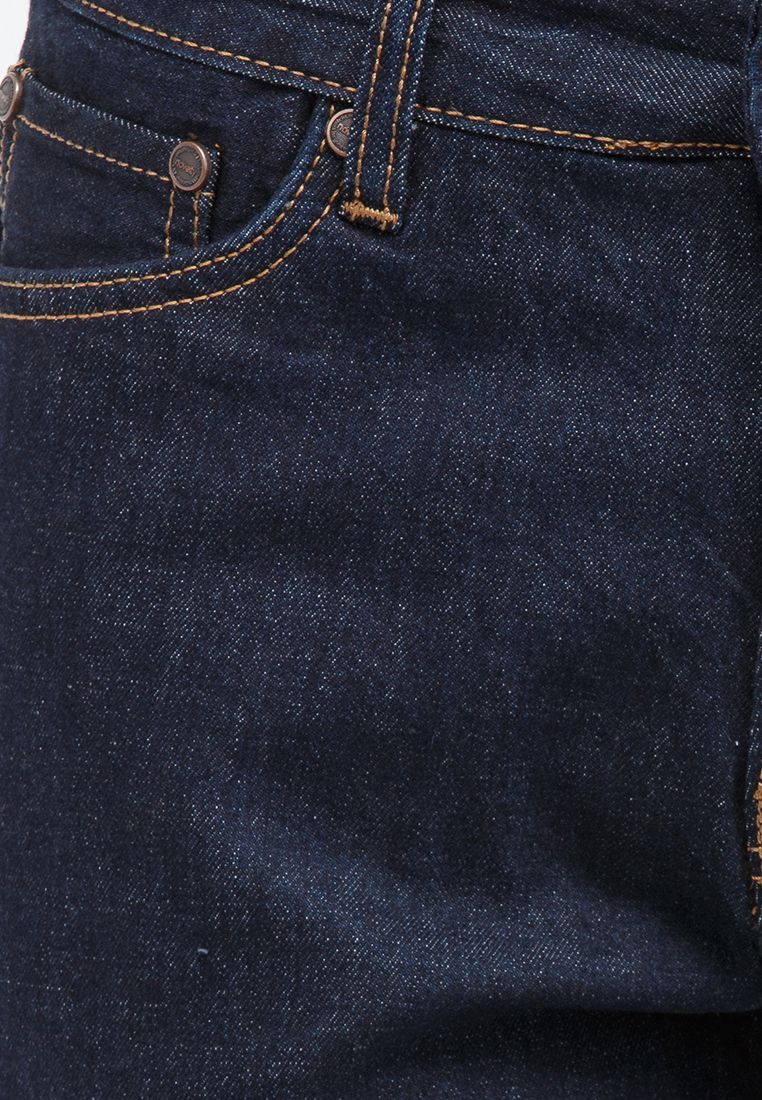 Quần jean short nam Novelty màu xanh đen 1701110