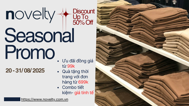 SESASONAL PROMO (20-31/08/2025)