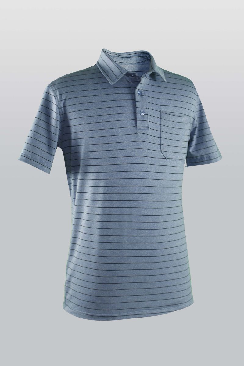 Áo Polo nam Novelty Regular fit kẻ sọc NATMSNNSPR181208N