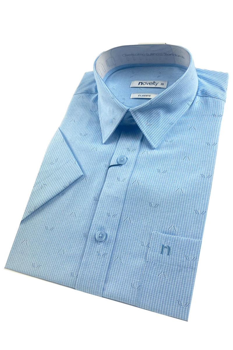 Áo sơ mi nam ngắn tay Novelty Classic NSMMINMTCC240284N