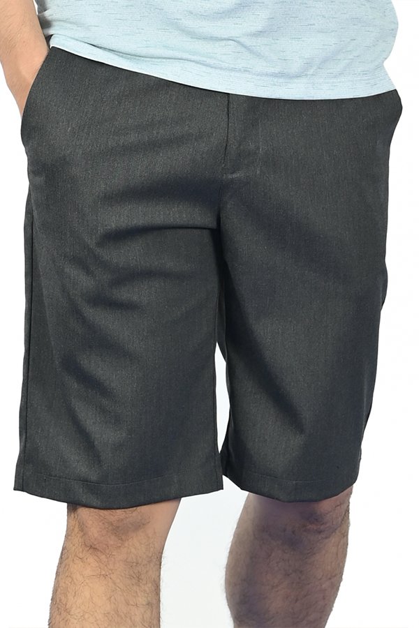 Quần tây short nam 0 ply màu rêu Regular fit NQSMMDMT3R2201180