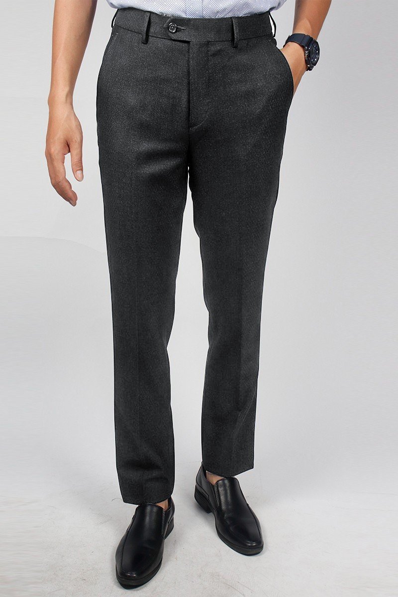 Quần tây nam Novelty Regular fit 0ply xám xanh NQTMMDMT3R2303670