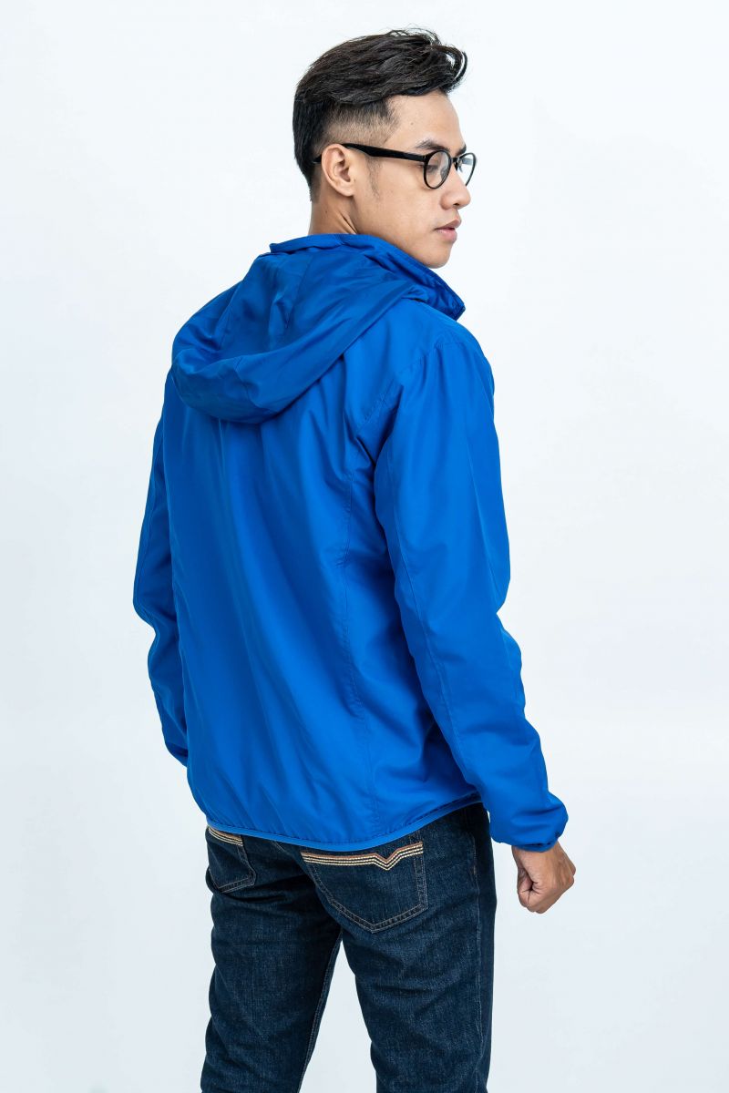 Áo Jacket nam Novelty 02 Lớp màu xanh Coban NJKMMDMPLR1806402