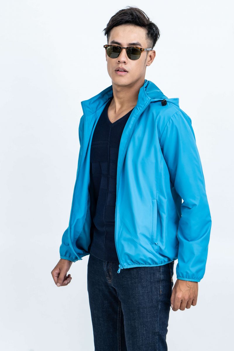 Áo Jacket nam Novelty 02 lớp màu xanh Yamaha NJKMMTMPLR1806412 Áo Jacket nam Novelty 02 lớp màu xanh Yamaha NJKMMTMPLR1806412