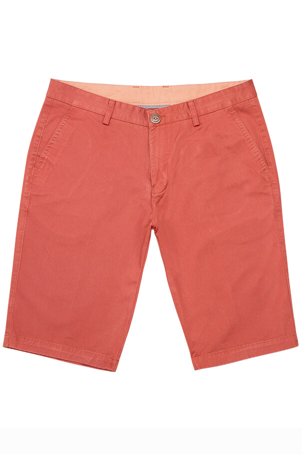 Quần short khaki nam Novelty màu cam NSKMMTNCTR1601010