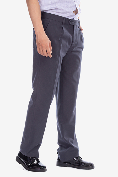 Quần tây nam 1ply Novelty Classic xám lông chuột NQTMCNMT3C1811631