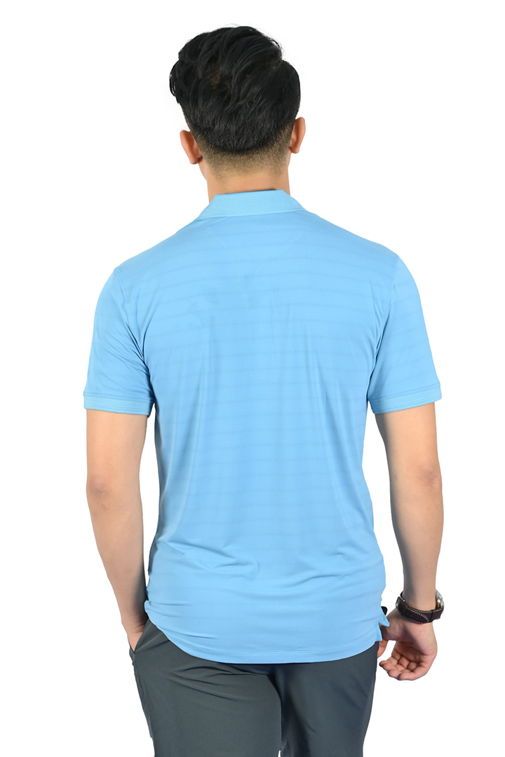 Áo Polo nam Novelty Regular fit màu xanh da trời NATMMTMPSR210060N