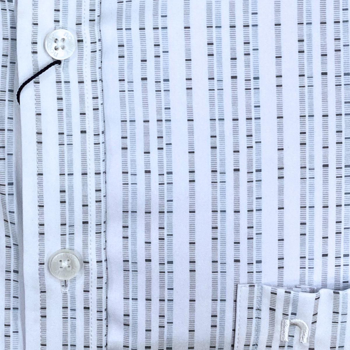 Áo sơ mi nam ngắn tay Novelty Casual Hoa văn NSMMINMSPB240461N