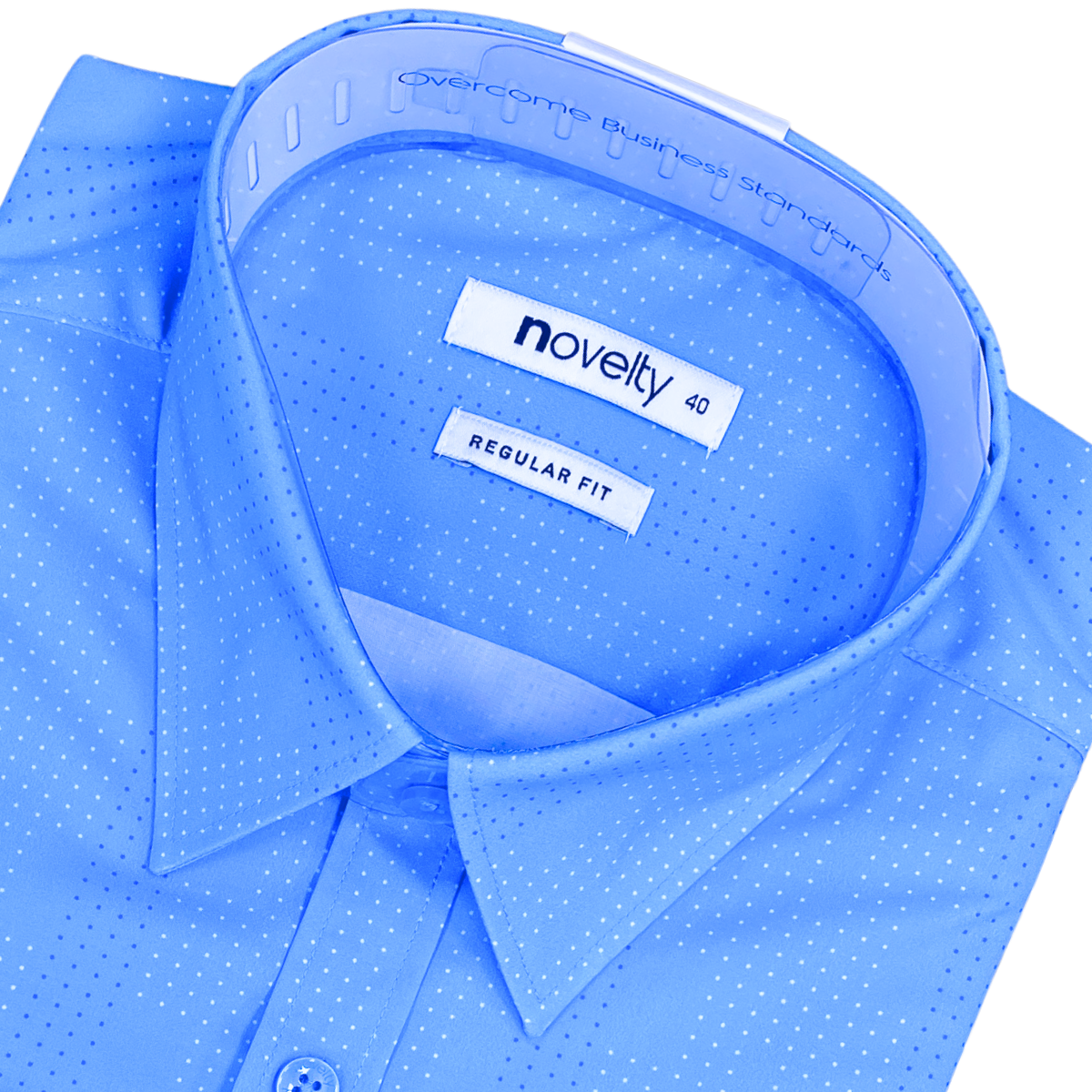 Áo sơ mi nam ngắn tay Novelty Regular fit Hoa văn NSMMINMMSR240582N