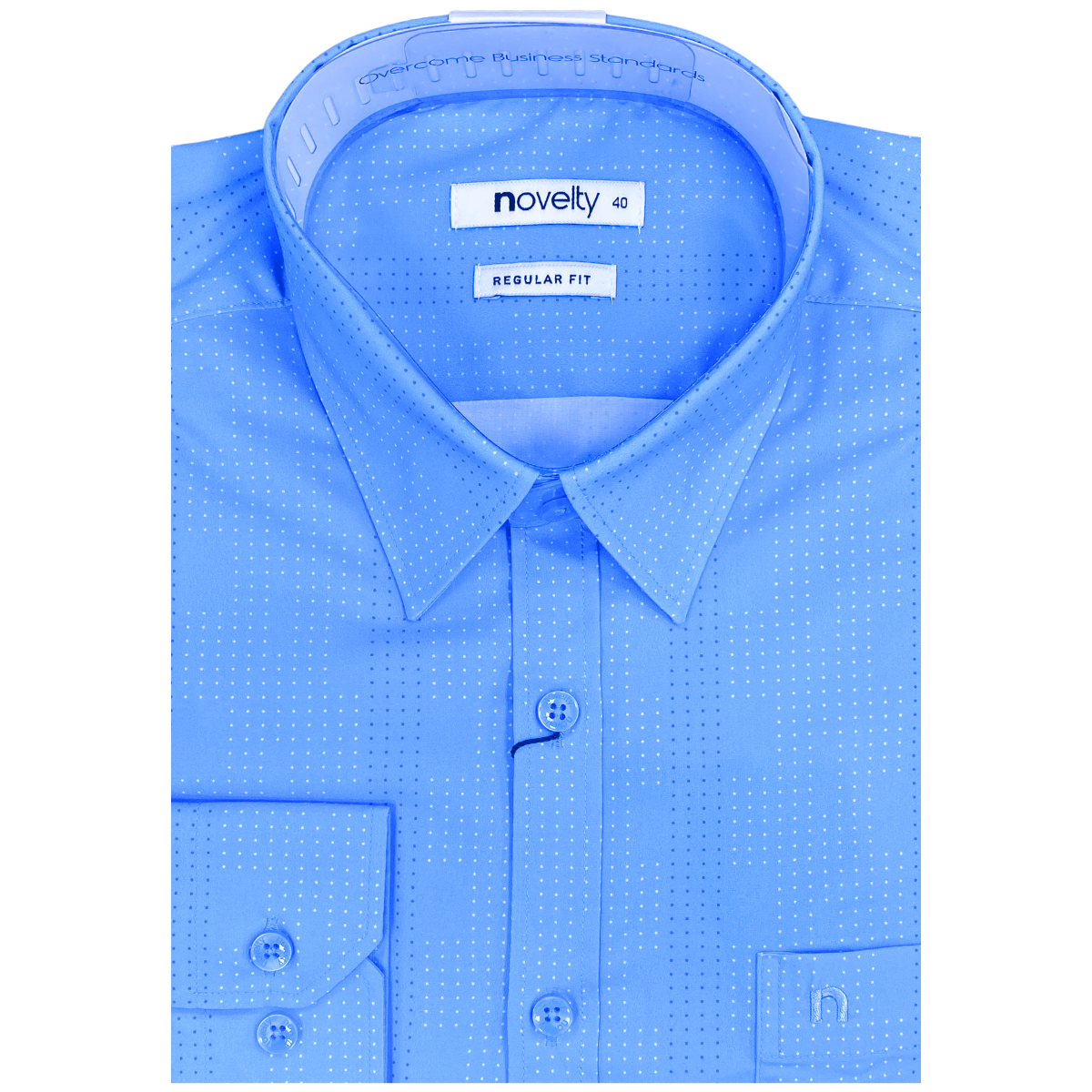 Áo sơ mi nam dài tay Novelty Regular fit Hoa văn NSMMINMMSR240573D Áo sơ mi nam dài tay Novelty Regular fit Hoa văn NSMMINMMSR240573D