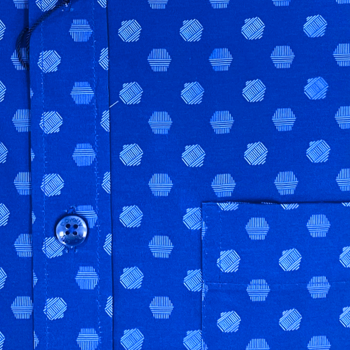 Áo sơ mi nam ngắn tay Novelty Classic Hoa văn NSMMINMMSC240585N